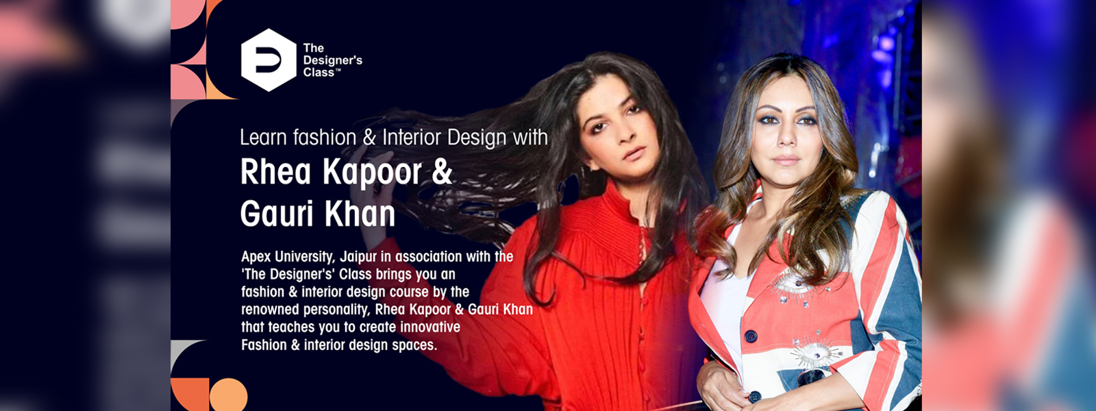 Learn Fashion & Interior Design With Rhea Kapoor & Gauri Khan