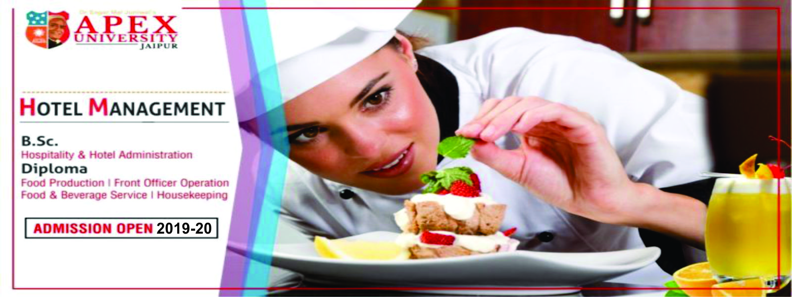 Hotel Management Admissions Open - Diploma, B.Sc., BHMCT Apply Now