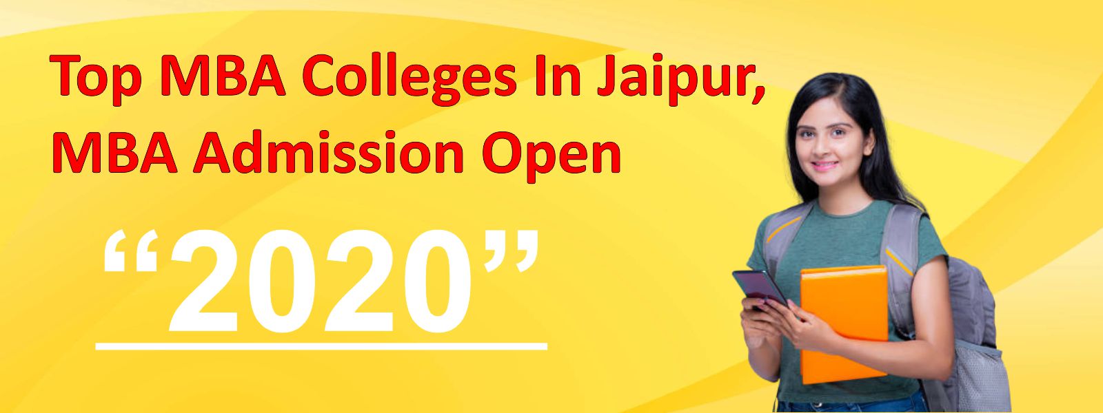Top MBA Colleges In Jaipur, MBA Admission Open
