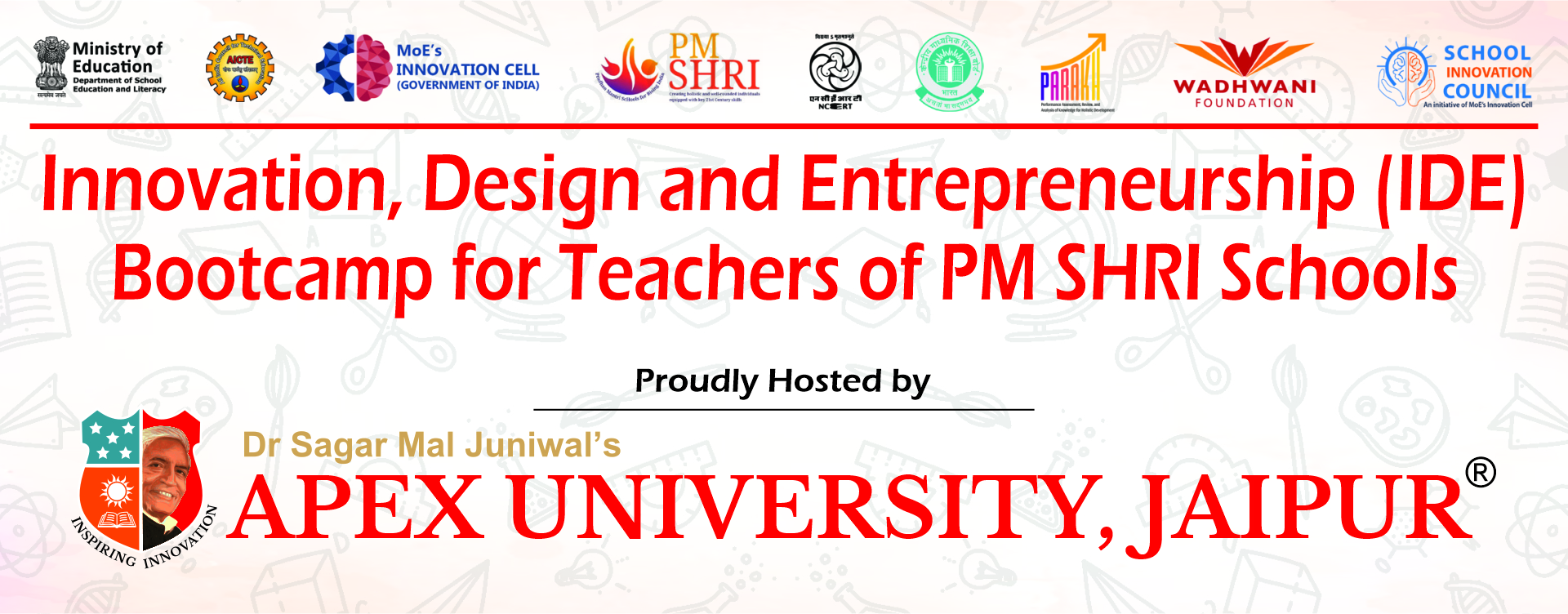 Innovation, Design and Entrepreneurship (IDE) Bootcamp for Teachers of PM Shri Schools