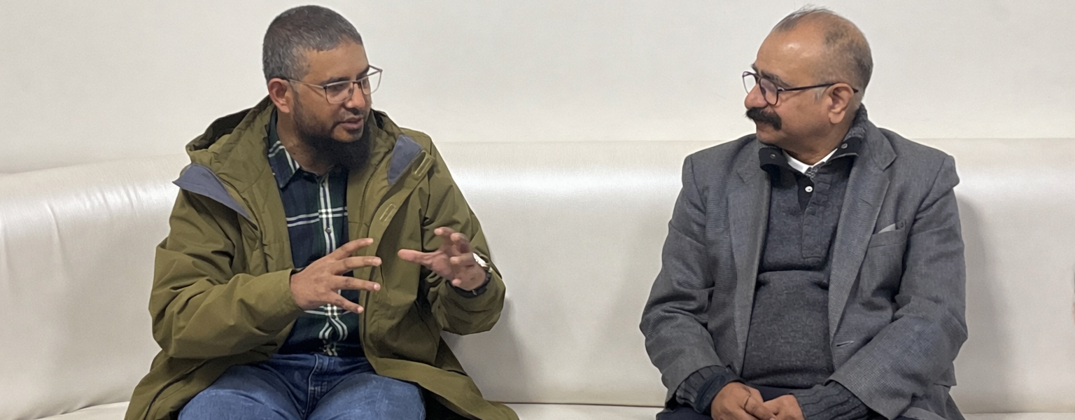 Apex University Jaipur Strengthens Global Academic Collaboration with Visit of UK Professor Dr. Mufti Mahmud