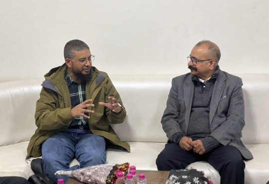 Apex University Jaipur Strengthens Global Academic Collaboration with Visit of UK Professor Dr. Mufti Mahmud