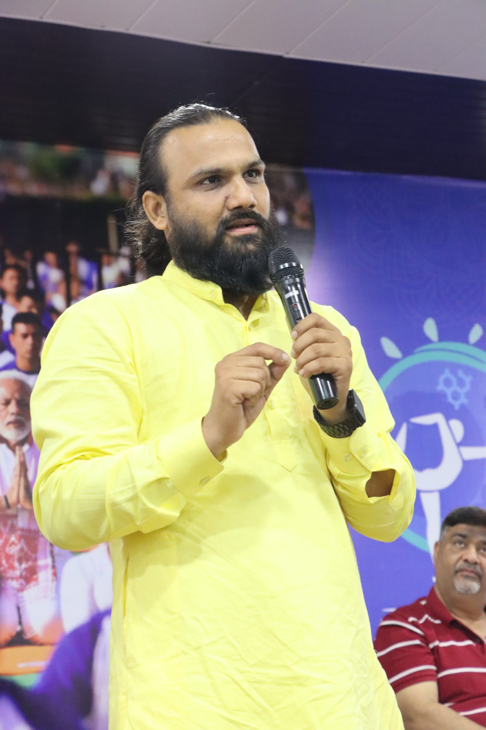 Mr. Priyakant Gautam, Founder of Gautam’s Yoga and Youth President, Patanjali Yog Samiti Rajasthan,