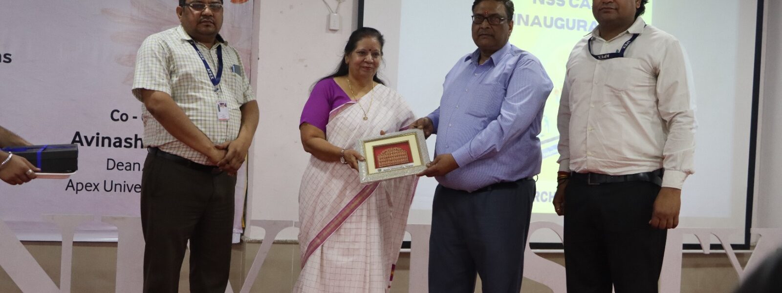 Apex University Inaugurates Seven-Day NSS Special Camp