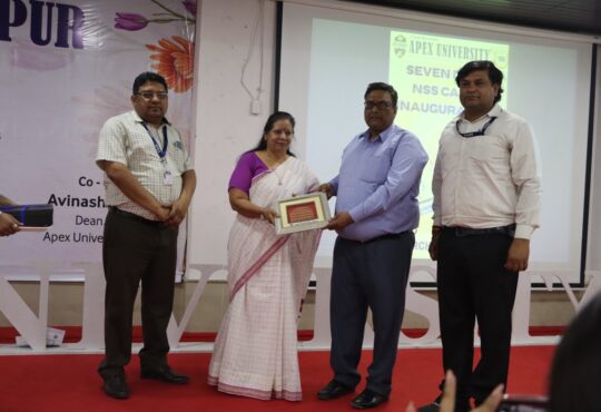 Apex University Inaugurates Seven-Day NSS Special Camp